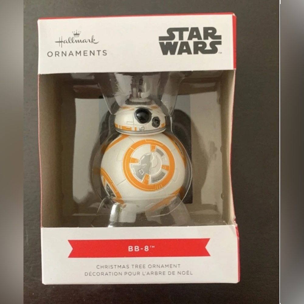 NEW Hallmark Christmas Tree Ornament Disney Holiday Star Wars Collectible BB-8